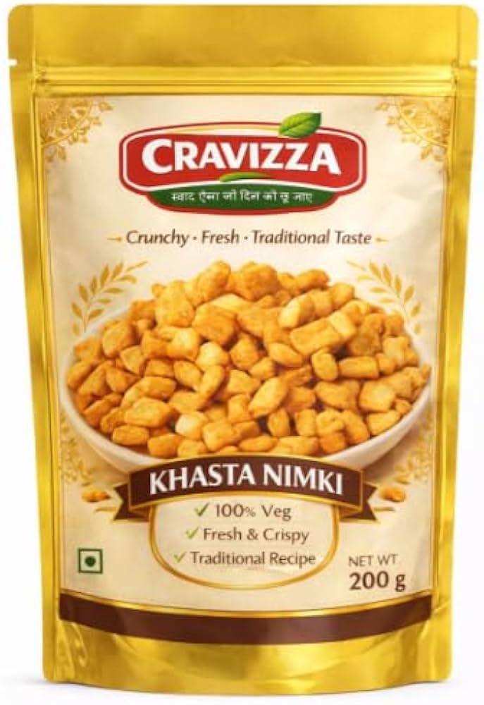 Krazzy Snacks Masala Cut Nimkin 200 g