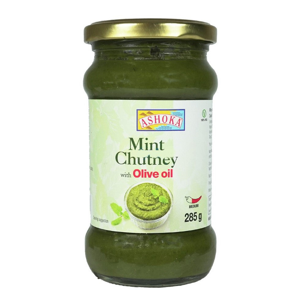 Ashoka Mint Chutney With Olive Oil 285 g