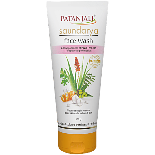 Patanjali Saundarya Face Wash 100 g