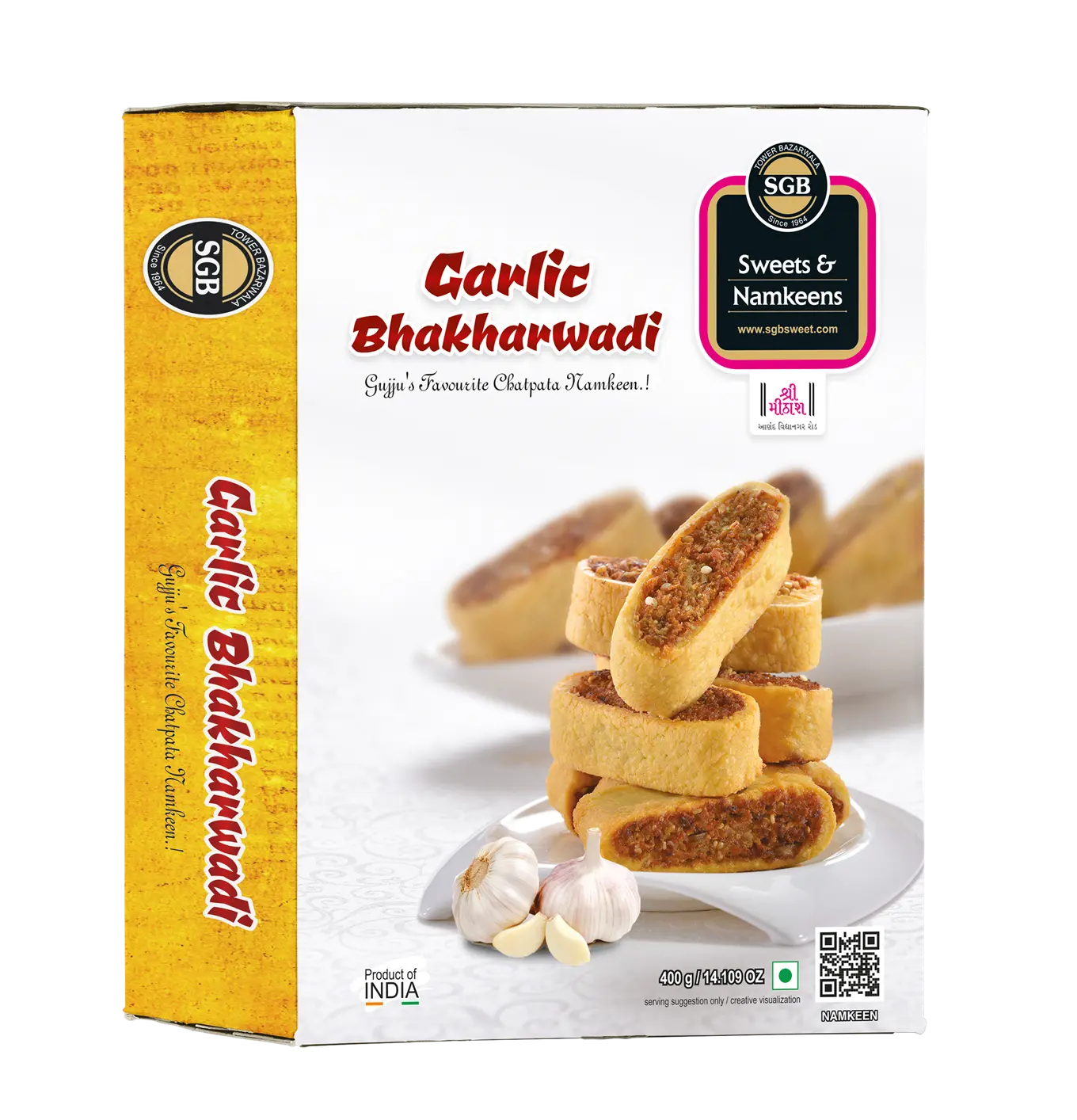 SGB Garlic Bhakharwadi 400 g