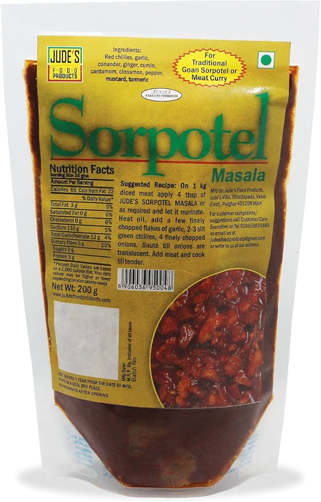 Pinto Sorpotel Curry Paste 185 g
