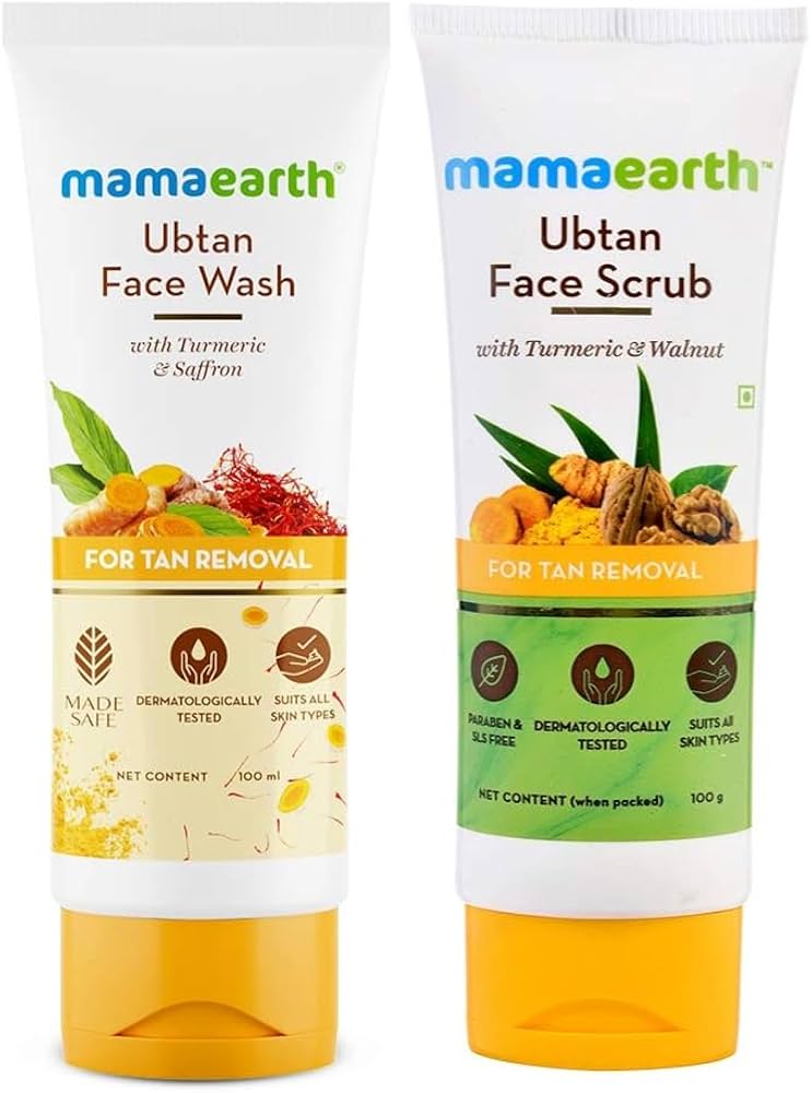 Mamaearth Ubtan Face Scrub 100 ml