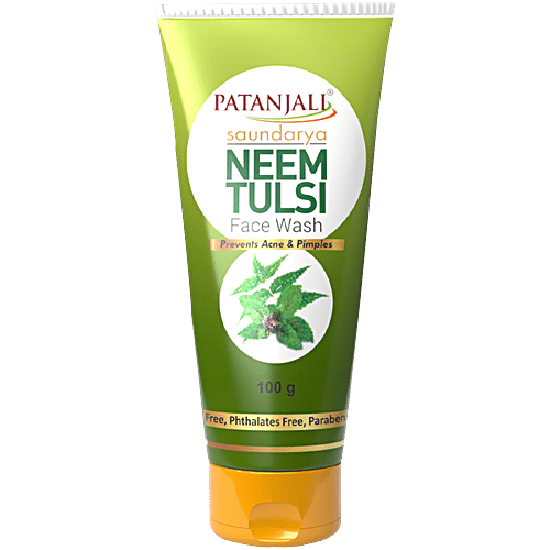 Patanjali Neem Tulsi Face Wash 100 g