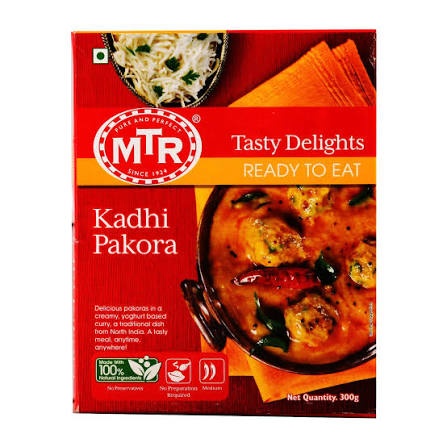 MTR Kadhi Pakora RTE