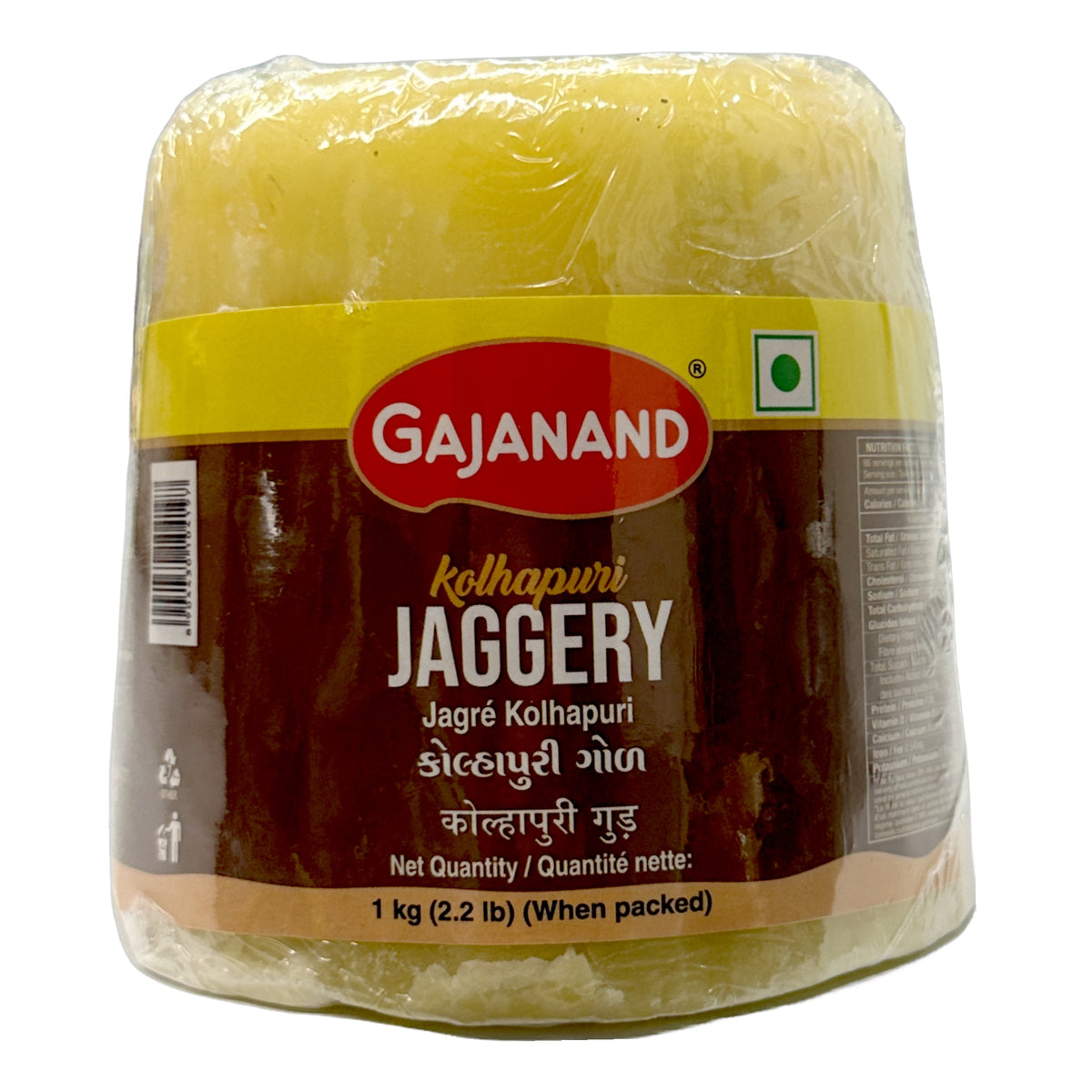 Gajanand Jaggery Kolhapuri 908 g