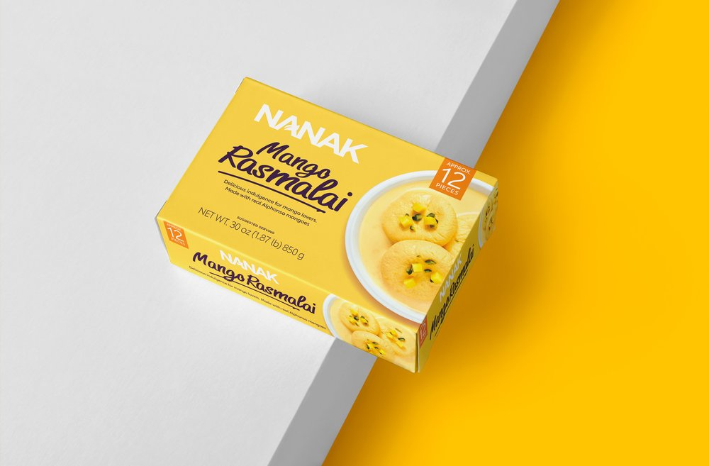 Nanak Mango Rasmalai 850 g