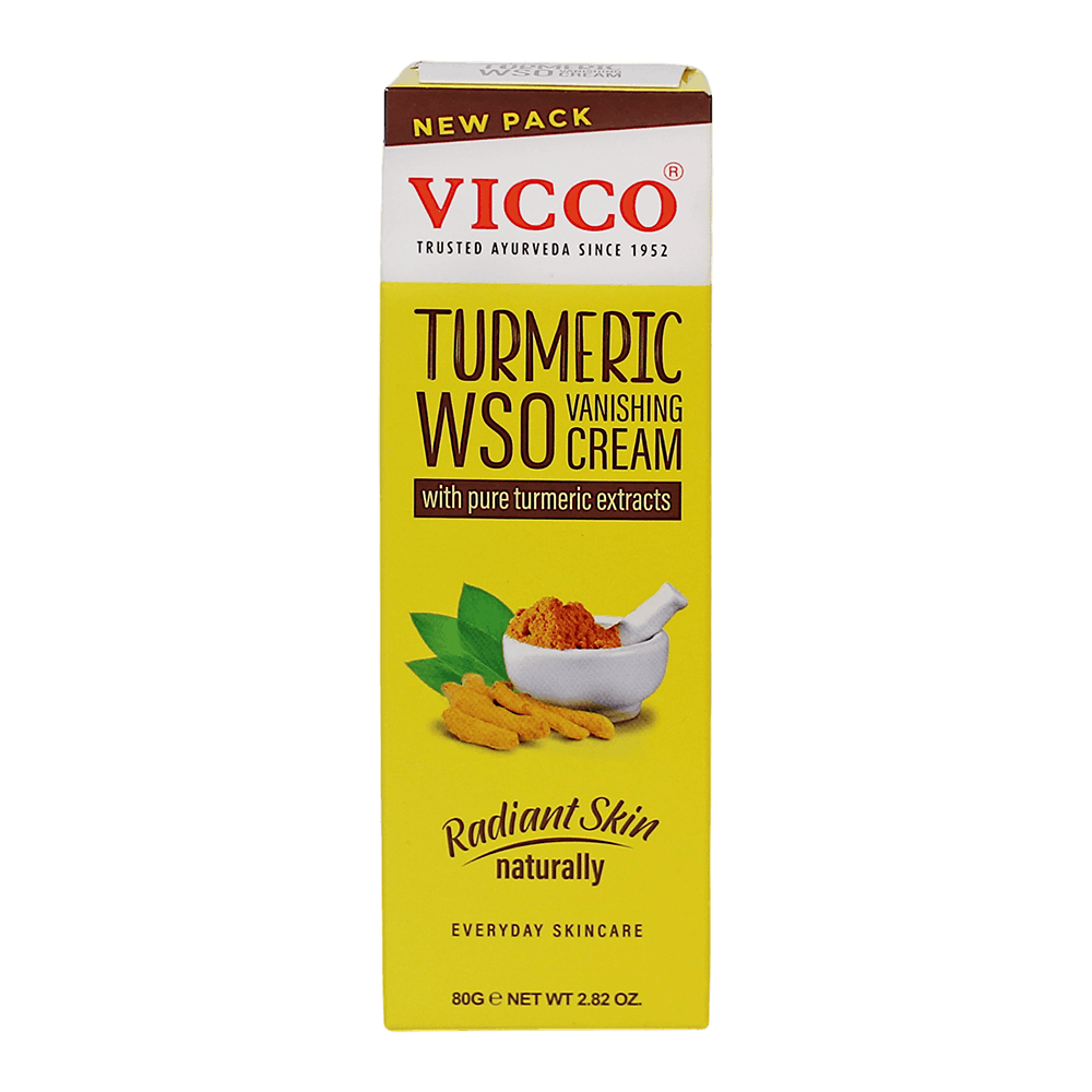 Vicco Turmeric Wso Vanishing Cream 80 g