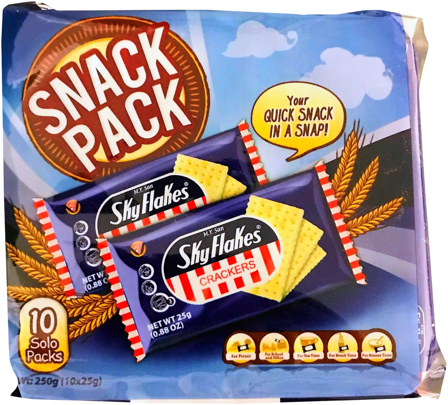 Snackpack Crackers 250 g