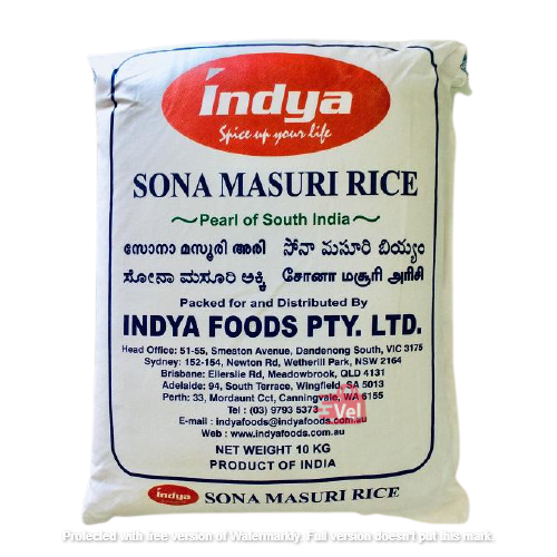 Indya Sona Masoori Rice 10 kg