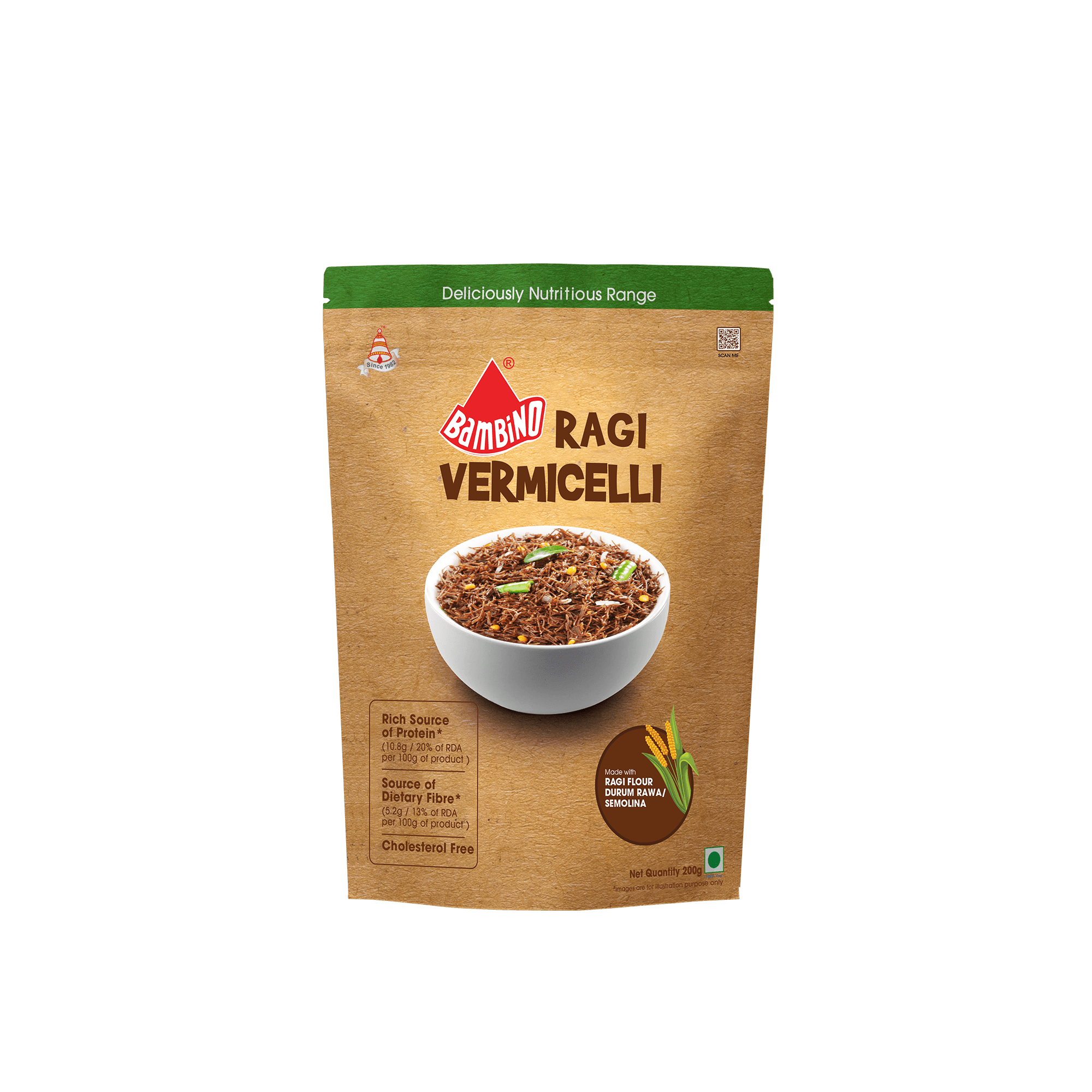 Bambino Ragi Flour (4 Lbs) 1.81 kg