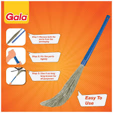 Gala No Dust Broom Plastic
