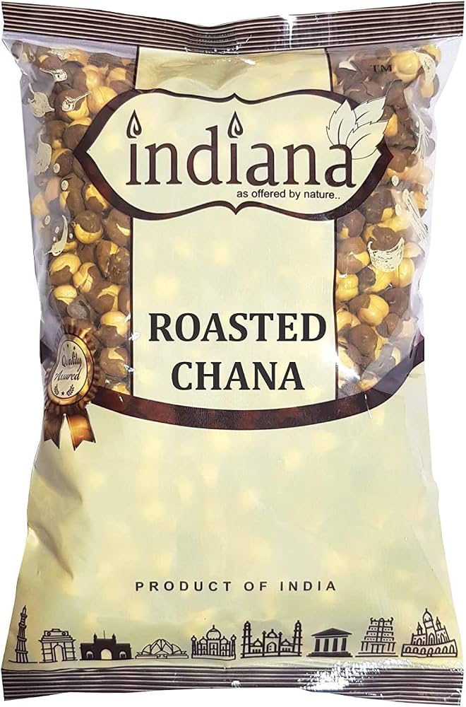 Indya Roasted Chana Salted Jar 400 g