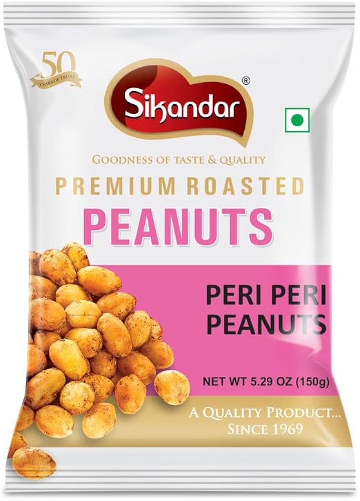 Sikandar Roasted & Salted Peanuts with Husk 400 g