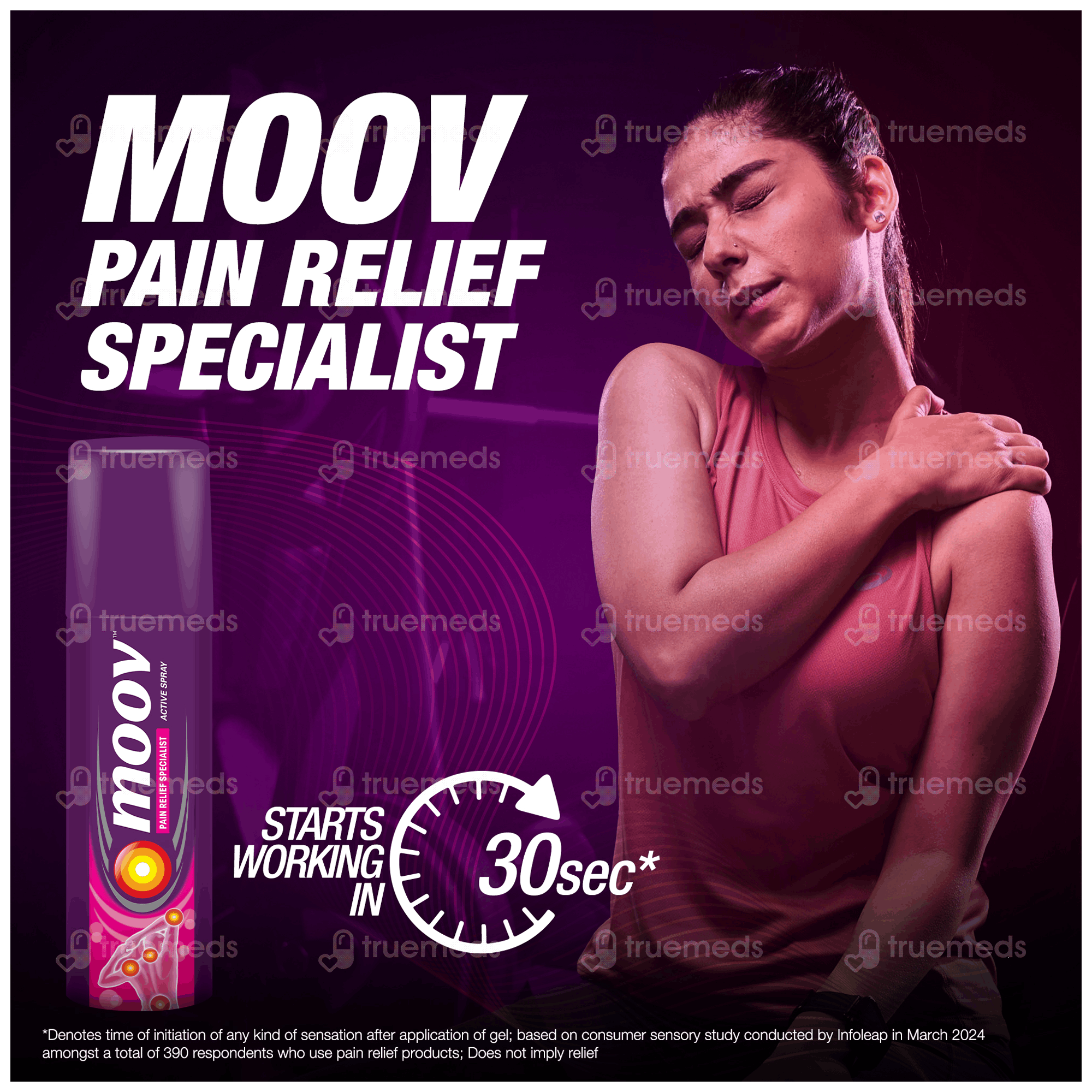 Moov Pain Relief Spray 80 g