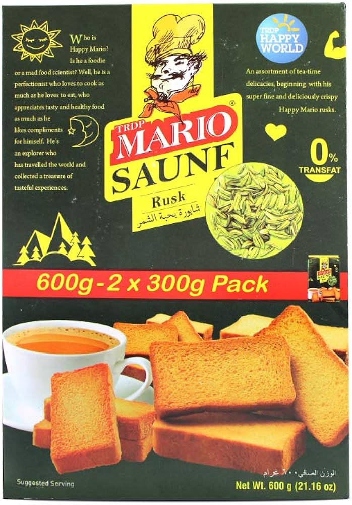 Mario Saunf Rusk 600 g