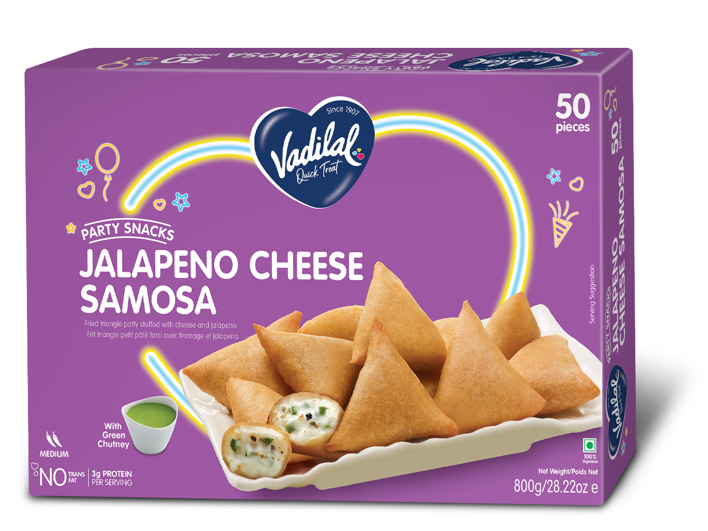 Vadilal Jalapeno Cheese Samosa