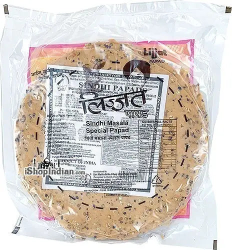 Lijjat Sindhi Masala Special Papad 200 g