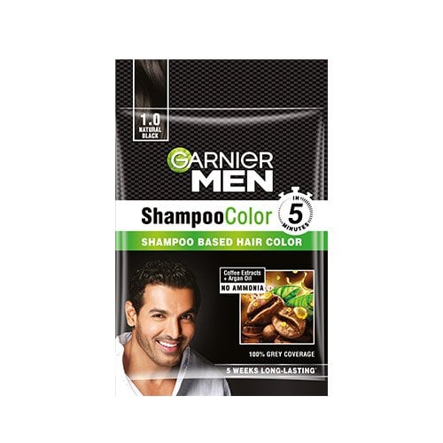 Garnier Men Shampoo Colornatural Black 1 .0 No 10 ml + 10 ml
