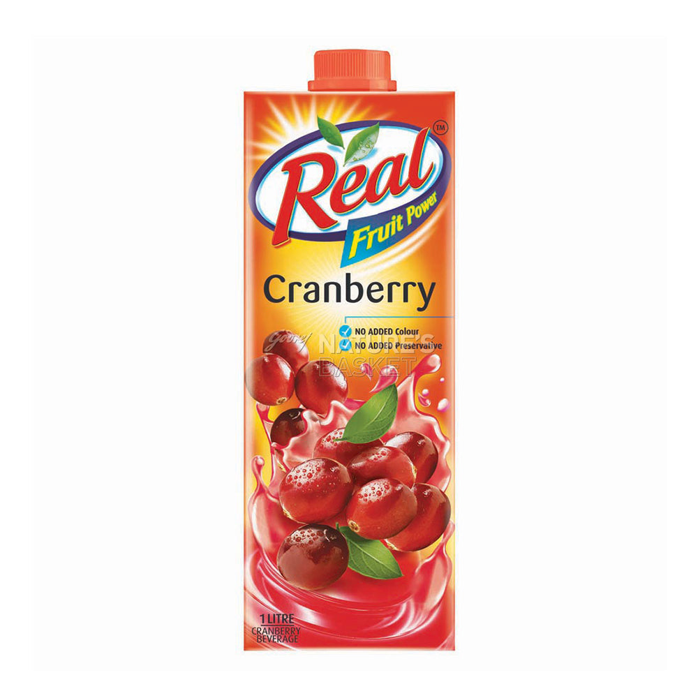 Dabur Real Cranberry Fruit Nectar 1L