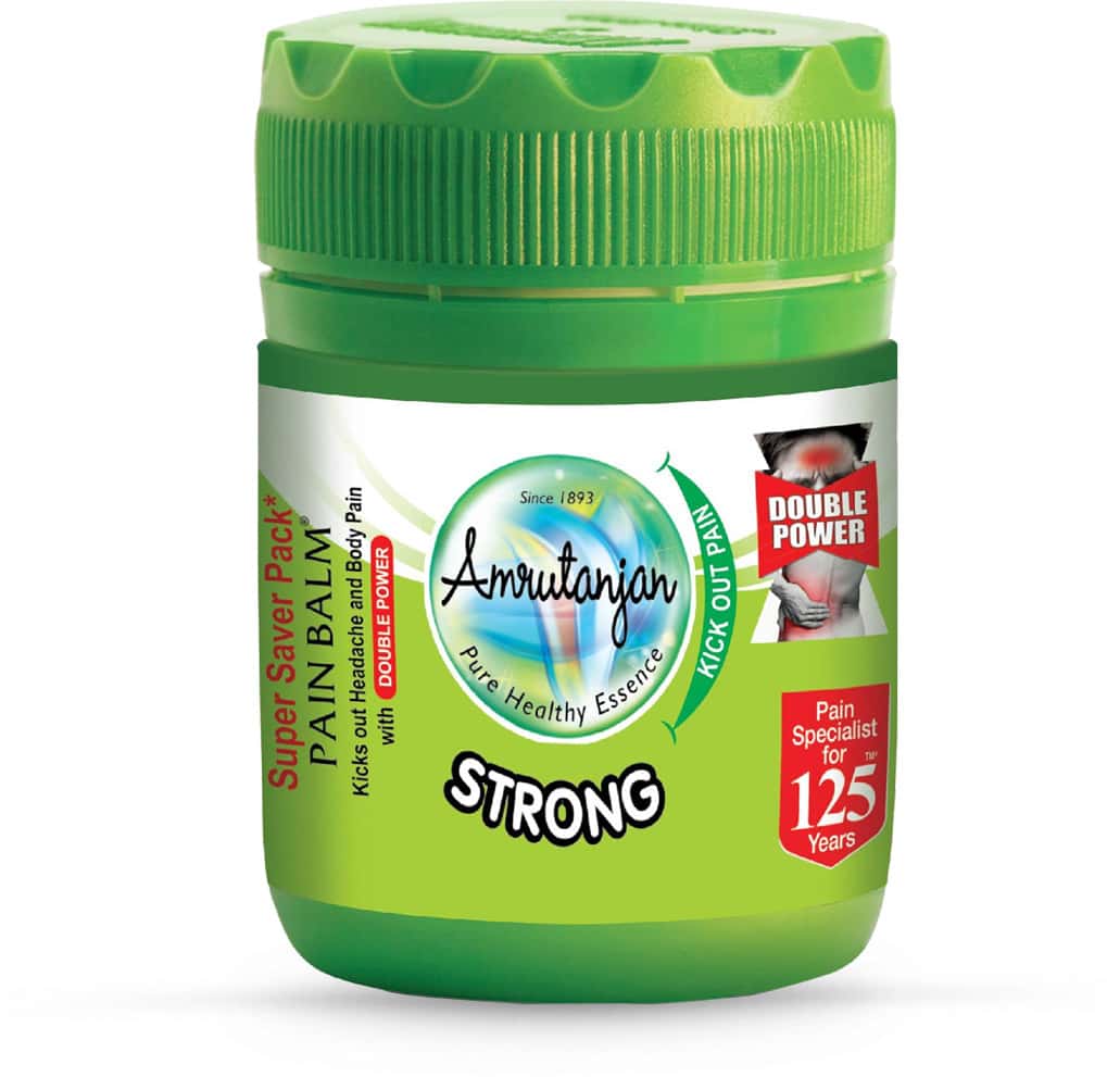 Amrutanjan Strong Balm Green 26 ml