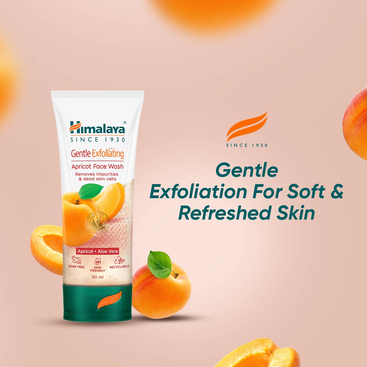 Himalaya Apricot Face Wash 50 ml