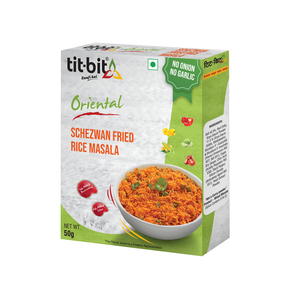 Tit-Bit Schezwan Fried Rice Masala Nong 50 g
