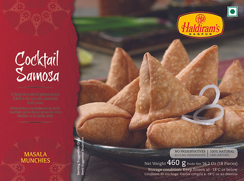 Haldiram Cocktail Samosa Nagpur 460 g