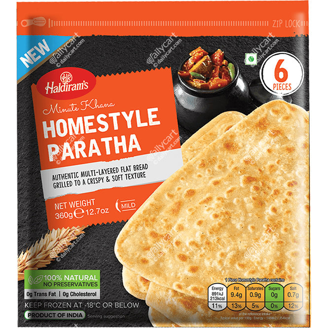Haldiram Homestyle Paratha Nagar * 360 g