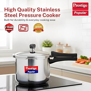Preatige Popular SS Pressure Cooker 3 L