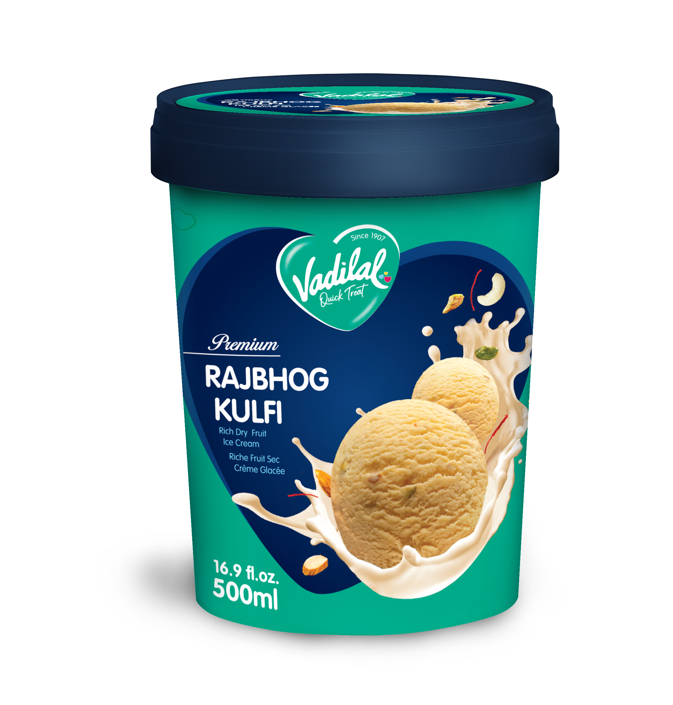 Vadilal Rajbhog Kulfi 1 L