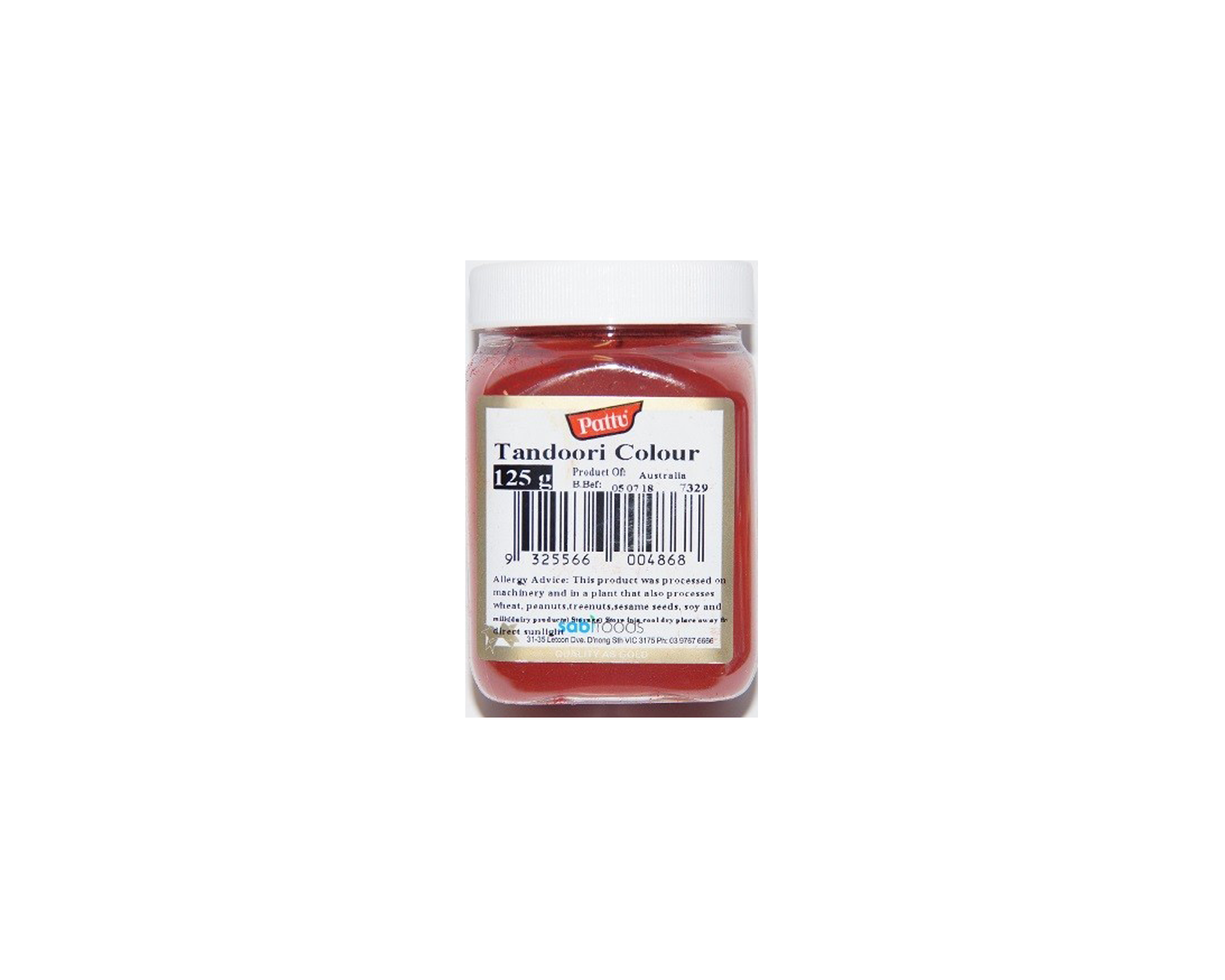 Pattu Tandoori Colour 125 g