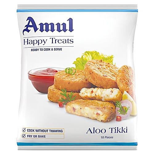 Amul Aloo Tikki 10 Pieces