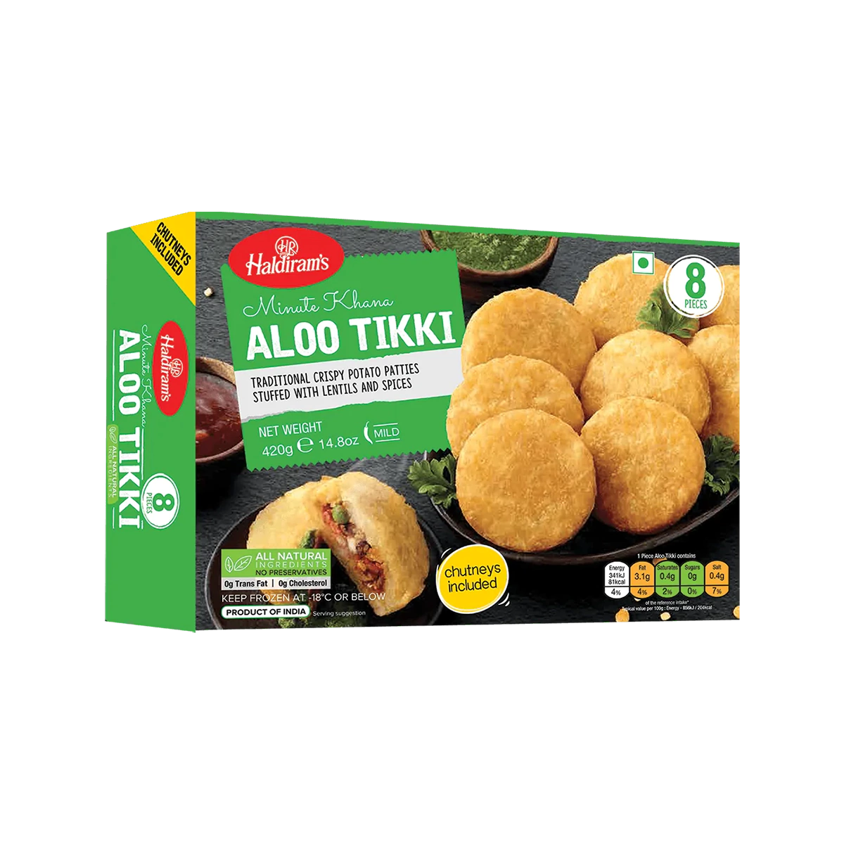 Haldiram Aloo Tikki 1.76 kg