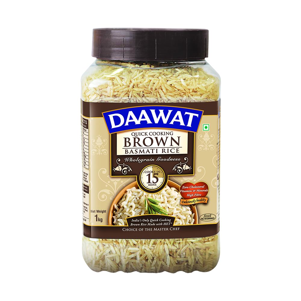 Daawat Brown Bas Rice 1 kg