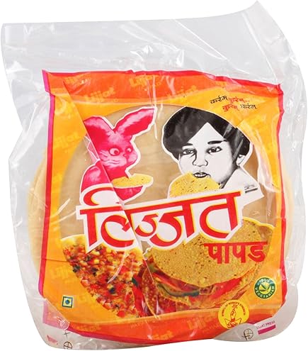 Lijjat Papad Sleeve 20 Pieces