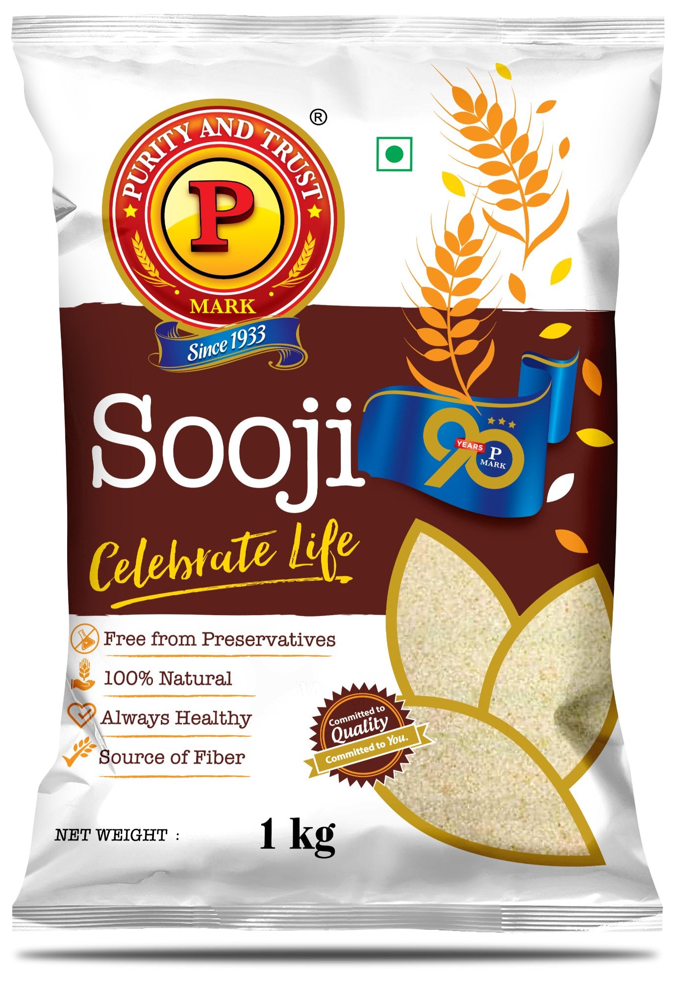 Indya Sooji Fine 1 kg