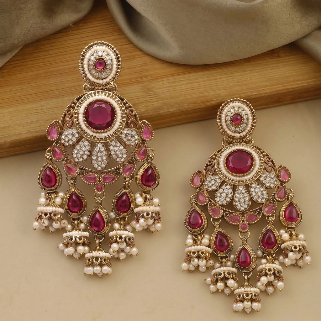 CELESTE RUBY CHANDELIERS
