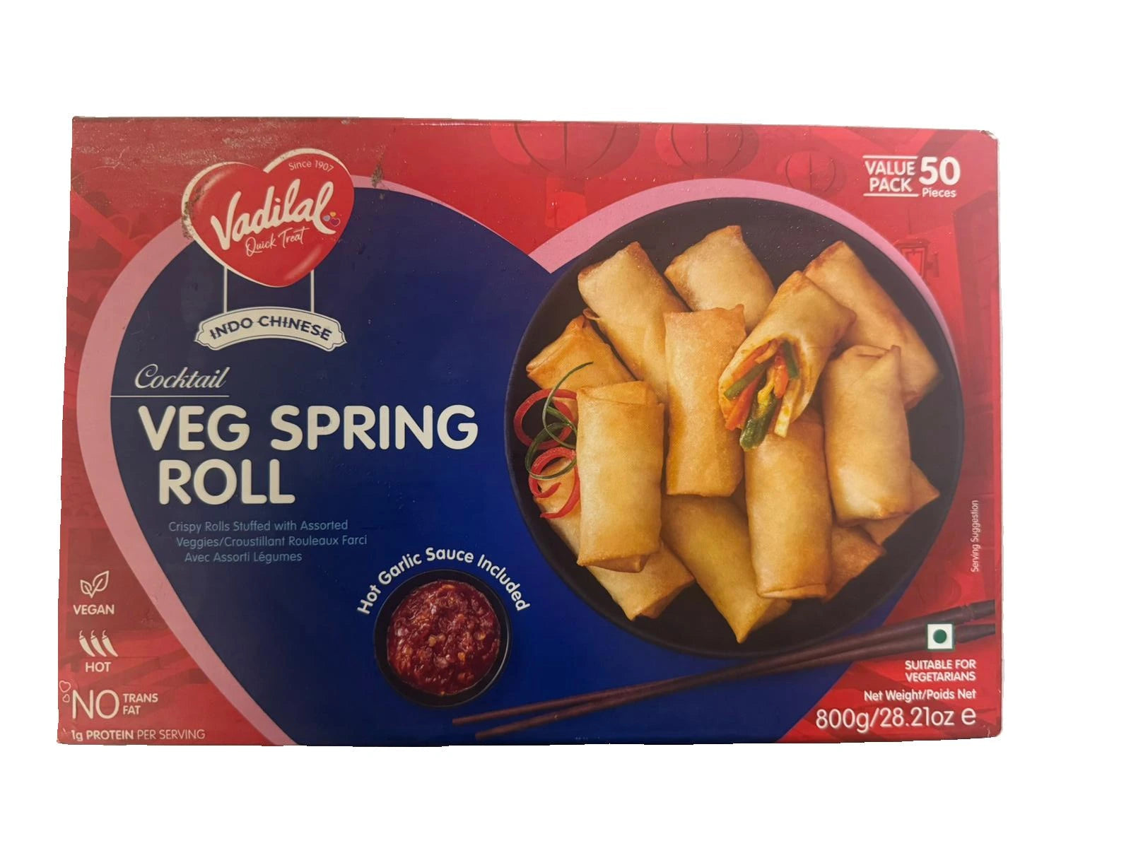 Vadilal Cocktail Springroll 750 g