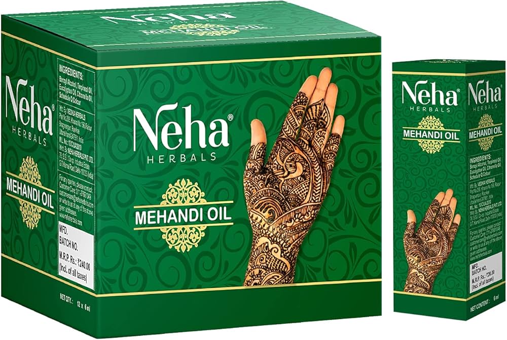 Neha Mehandi Oil 6 ml