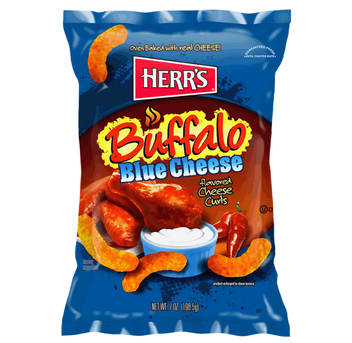 Herr's Buffalo Cheese Curls 198 g