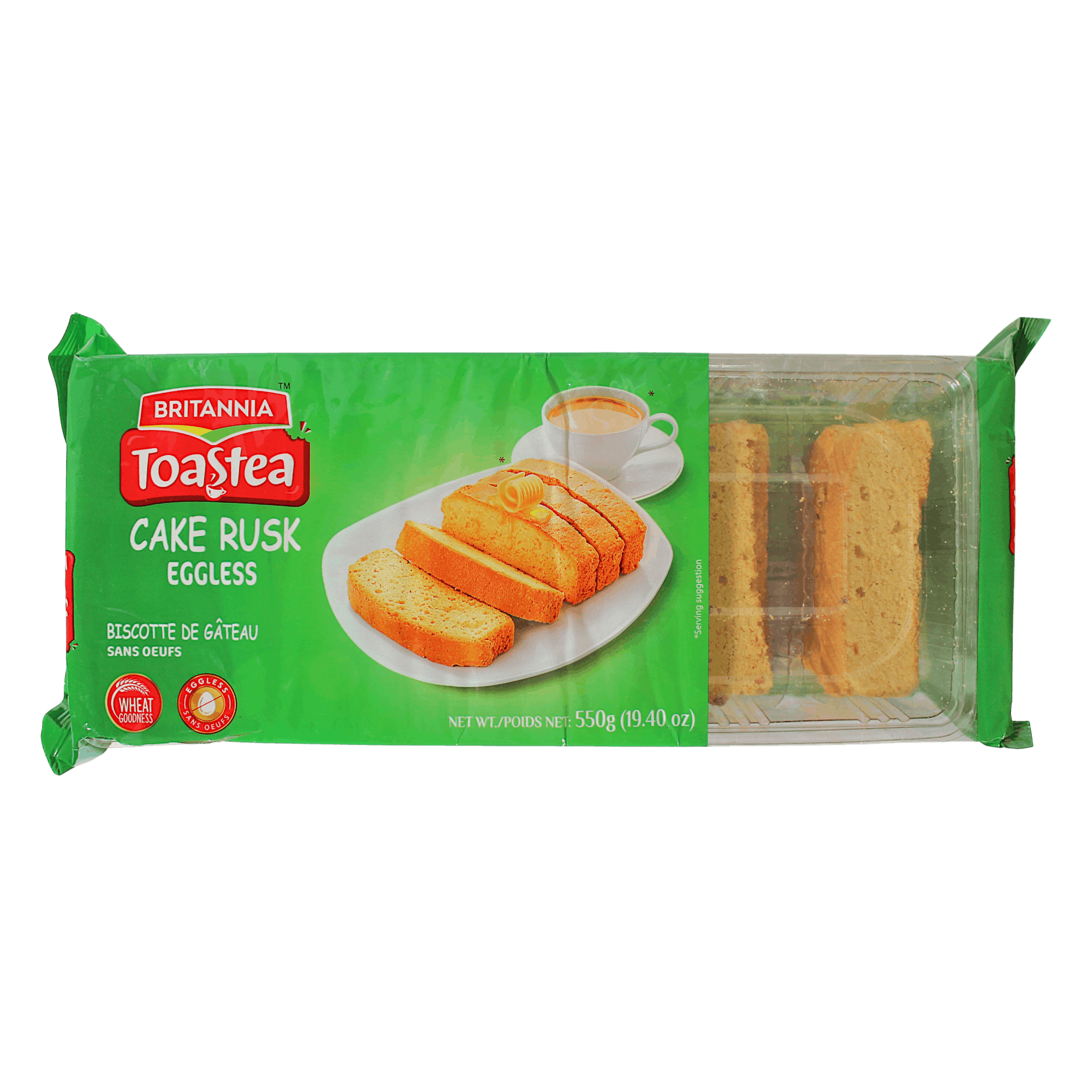 Britannia Eggless Cake Rusk 550 g