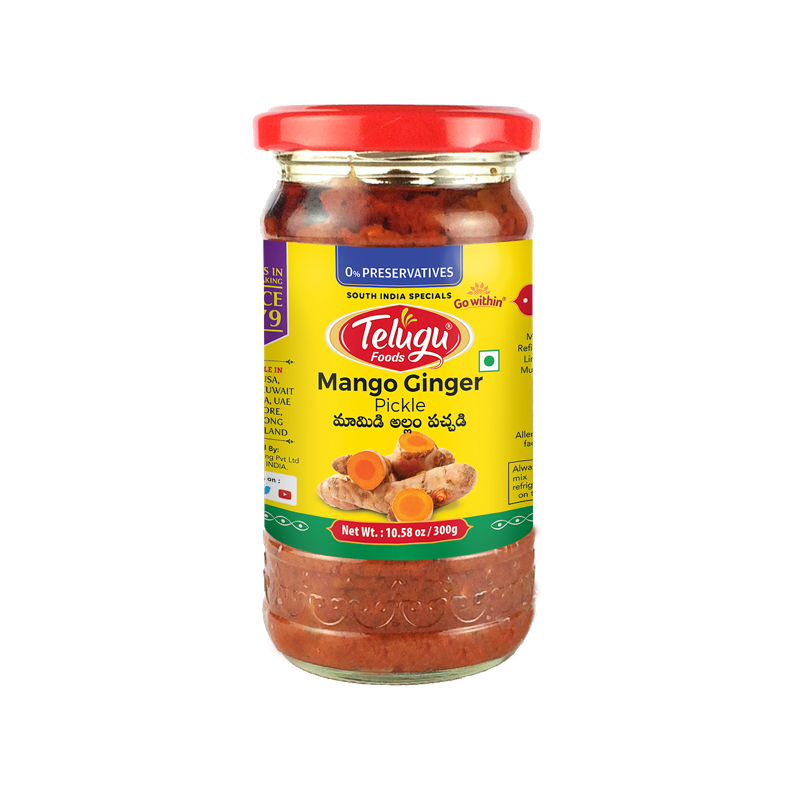 Telugu Mango Ginger Pickle 300 g