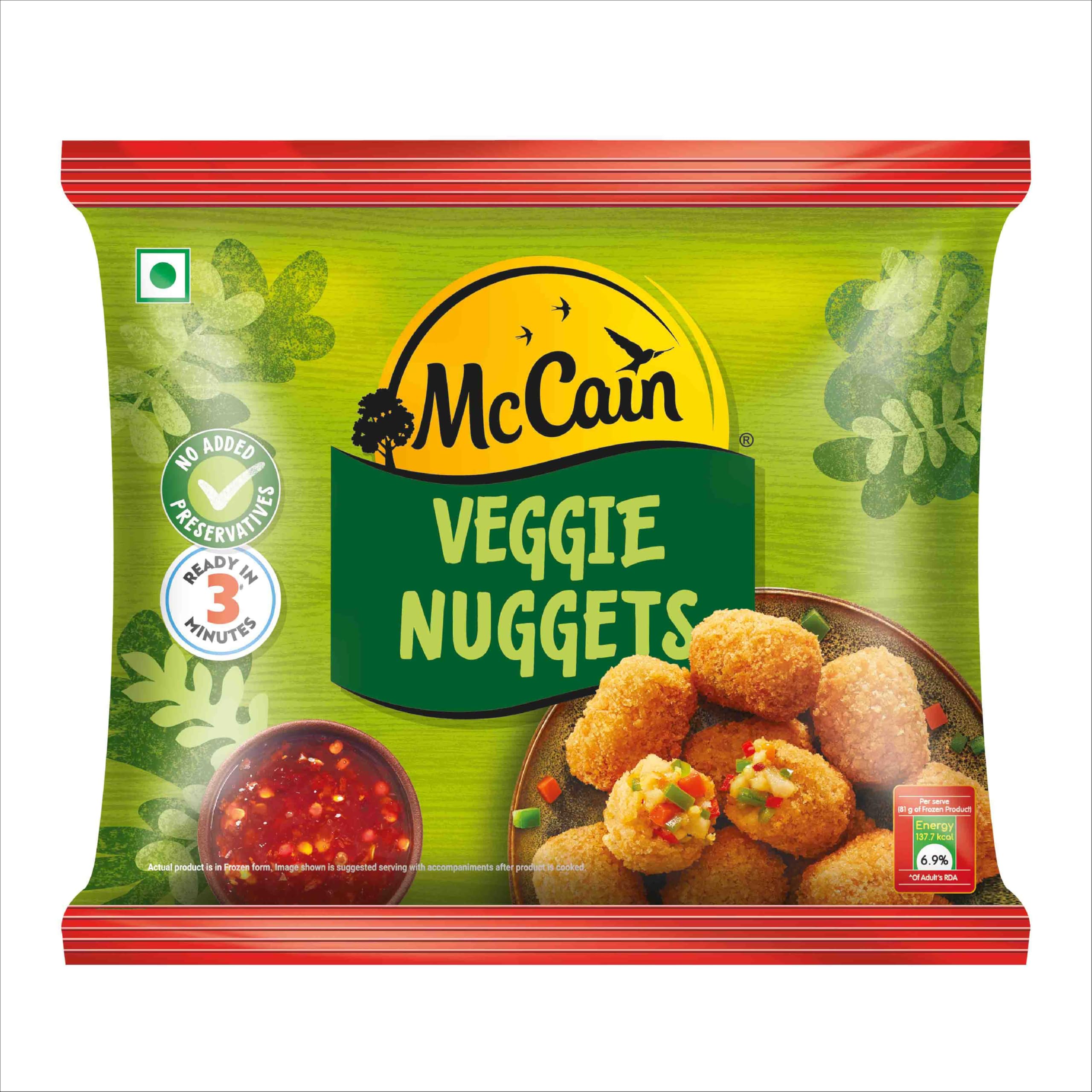 Mccain Tandoori Veggie Nuggets 325 g