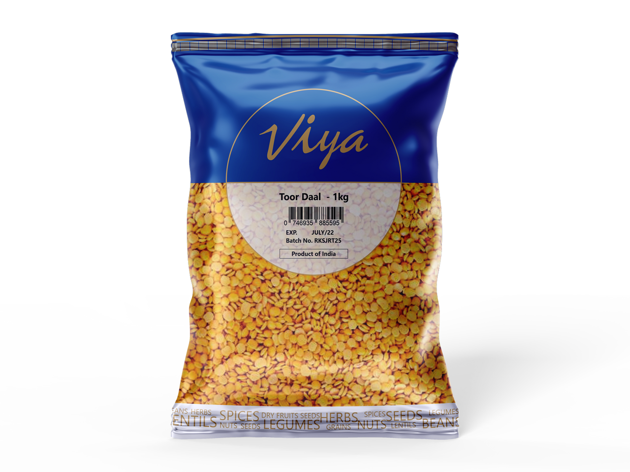 Viya Toor Daal 1.8 kg