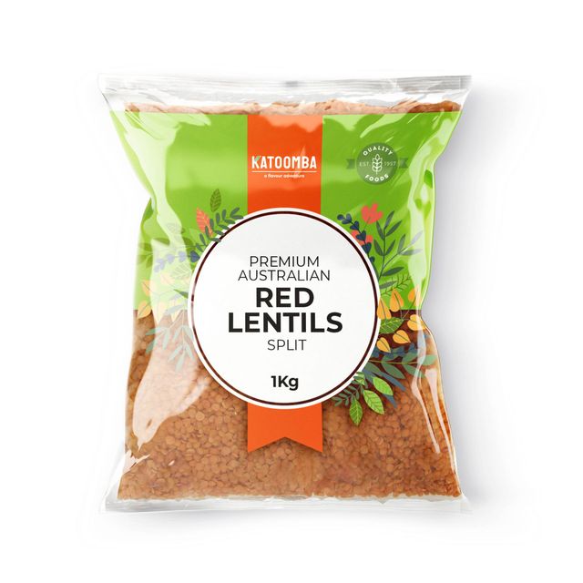 Katoomba Red Lentils Split 1 kg
