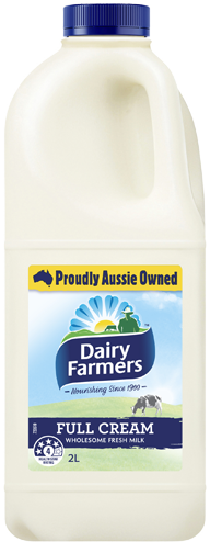 Dairy Farmers Full Cream Milk 2 L