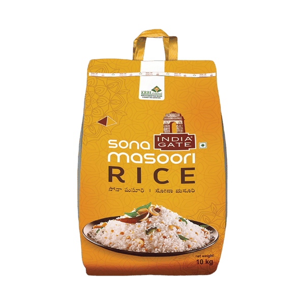 India Gate Sona Masoori 10 kg