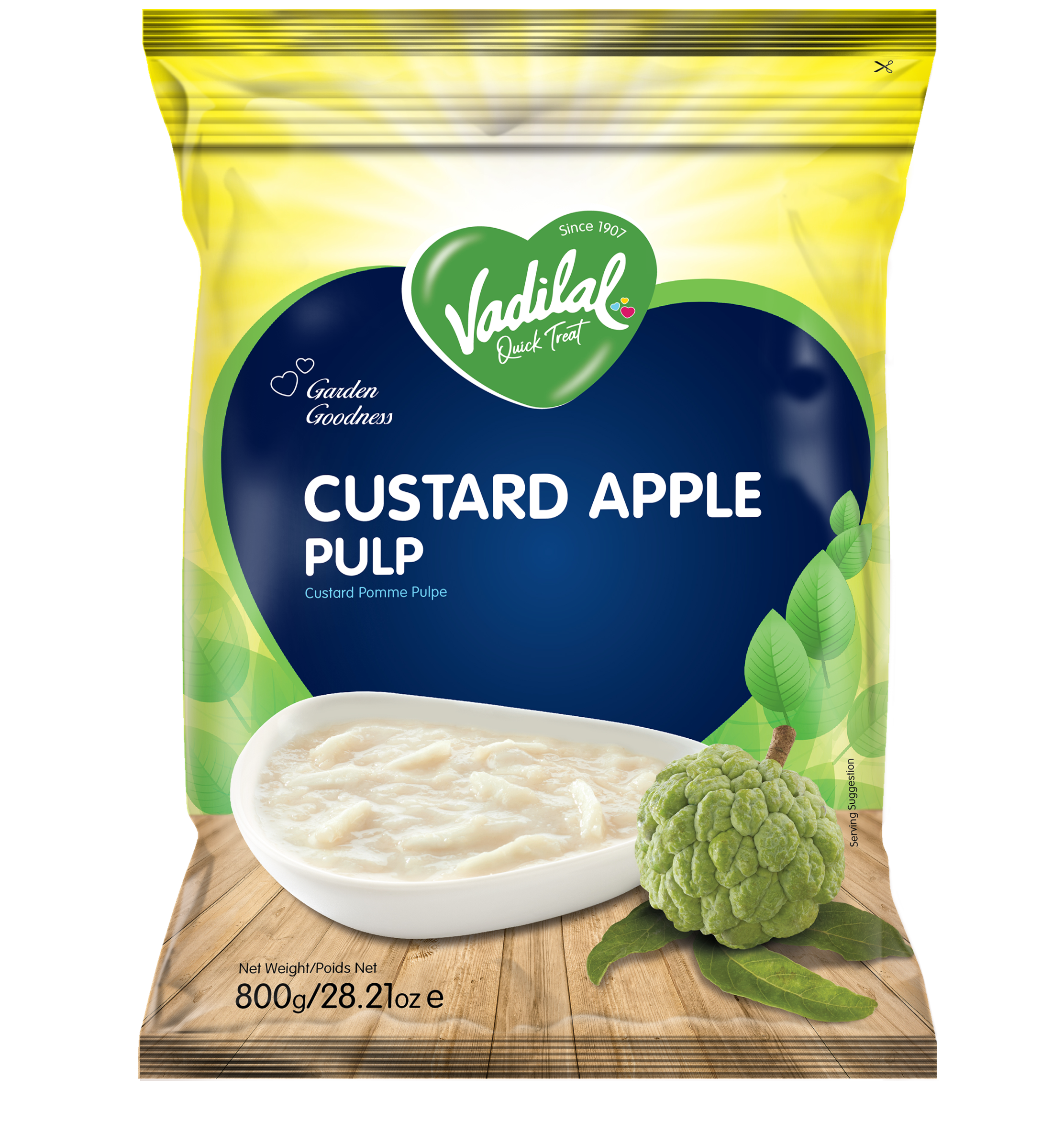 Vadilal Custard Apple Pulp 800 g