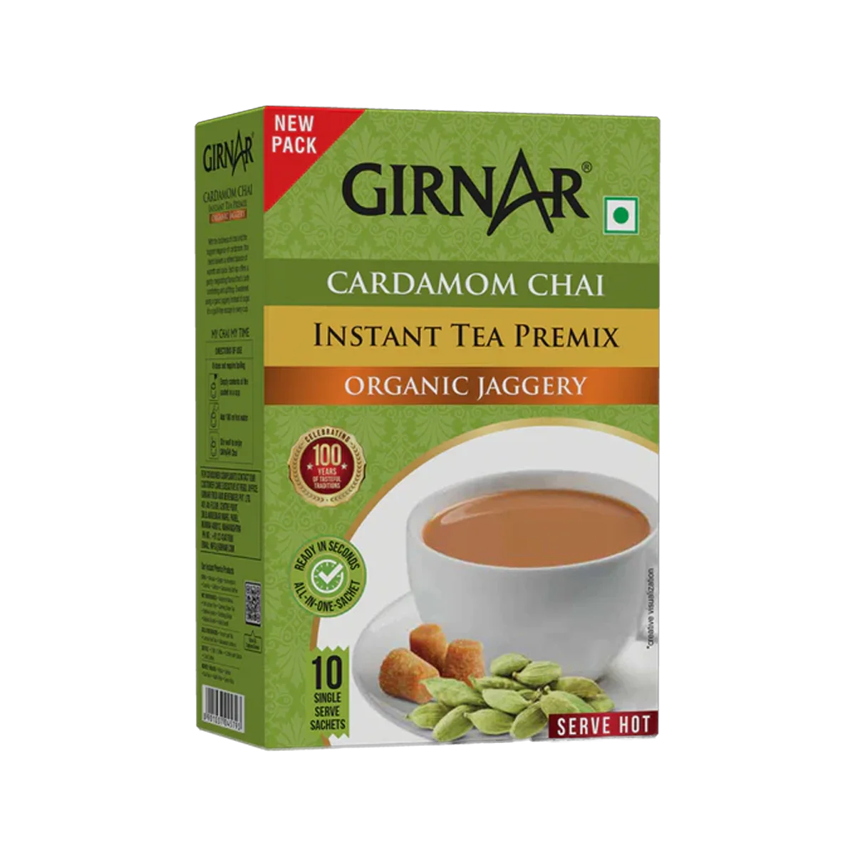Girnar Instant Tea Masala Jaggery 140 g