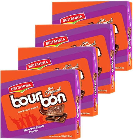 Britannia Bourbon Biscuits 780 g